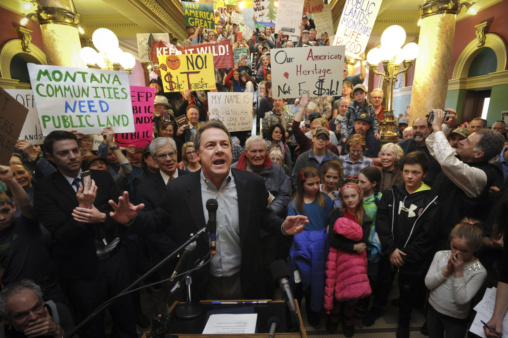 Public Lands rally